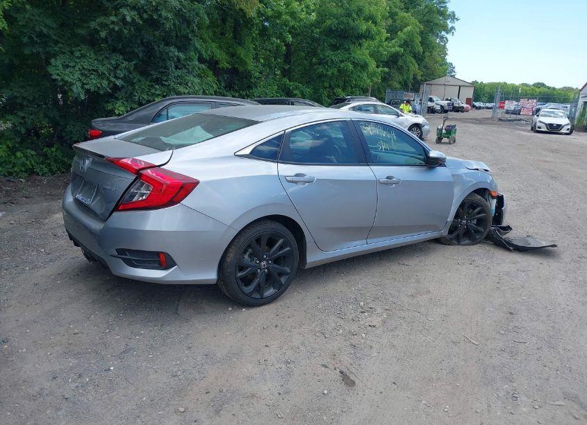 Photo 4 of 2021 Honda Civic SPORT (VIN 2HGFC2F8XMH552795)