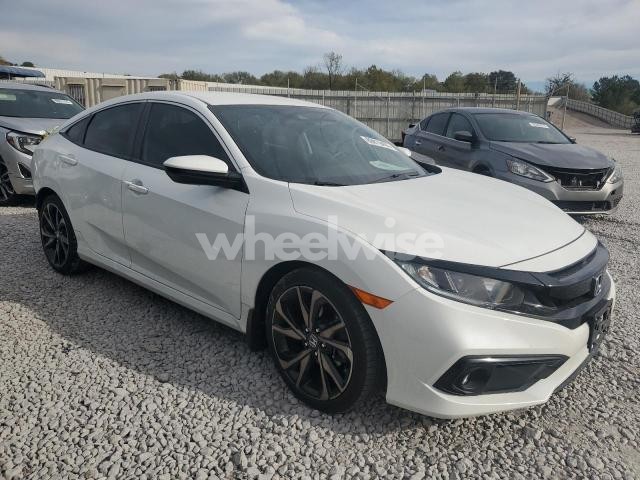 Photo 4 of 2021 HONDA CIVIC SPORT (VIN 2HGFC2F8XMH553011)