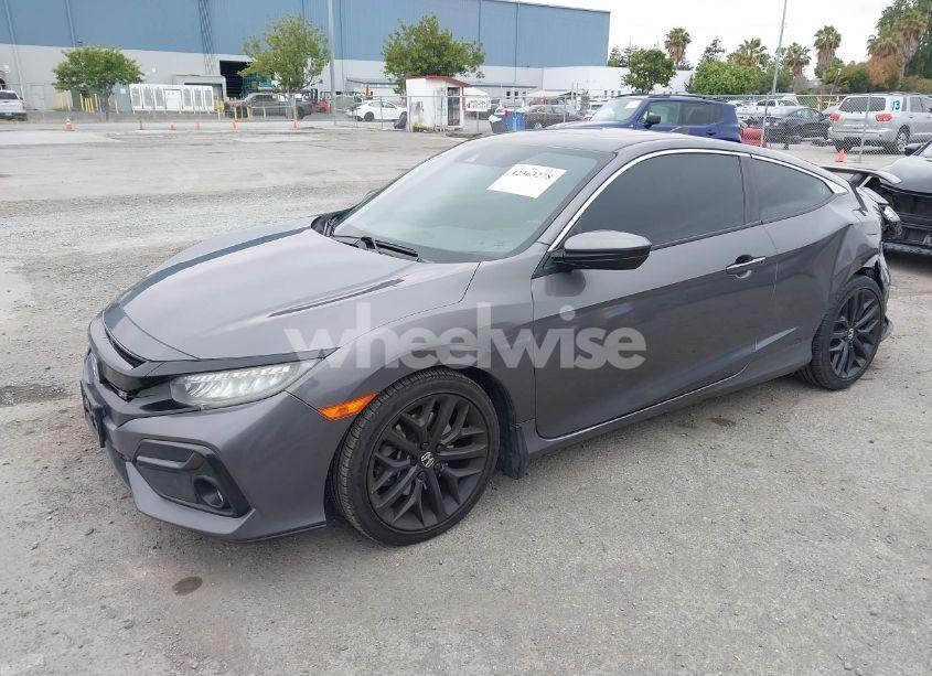 Photo 2 of 2020 Honda Civic SI COUPE (VIN 2HGFC3A58LH750485)