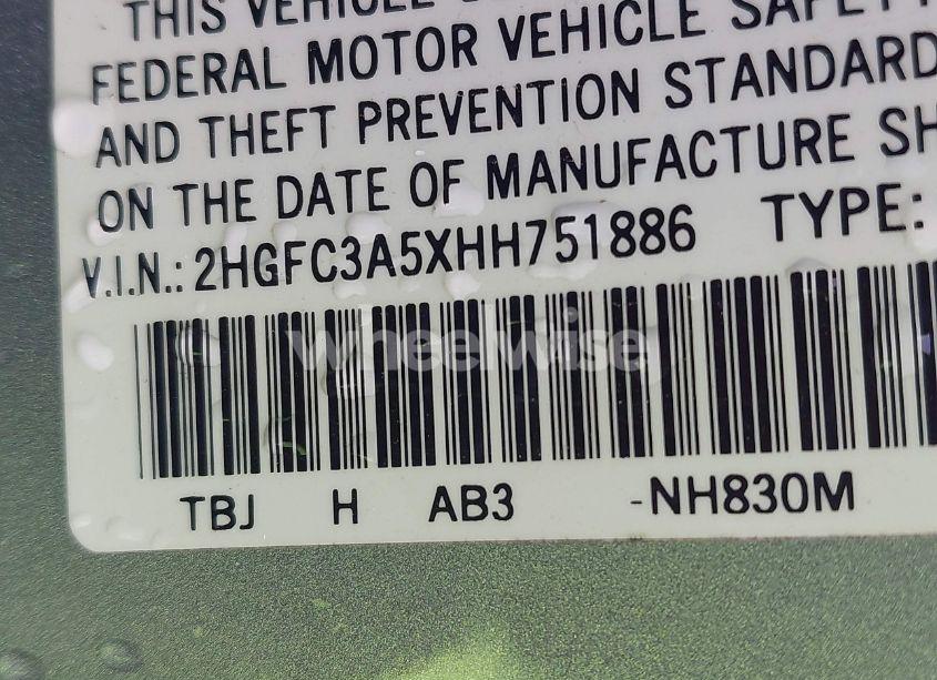 Photo 9 of 2017 Honda Civic SI (VIN 2HGFC3A5XHH751886)