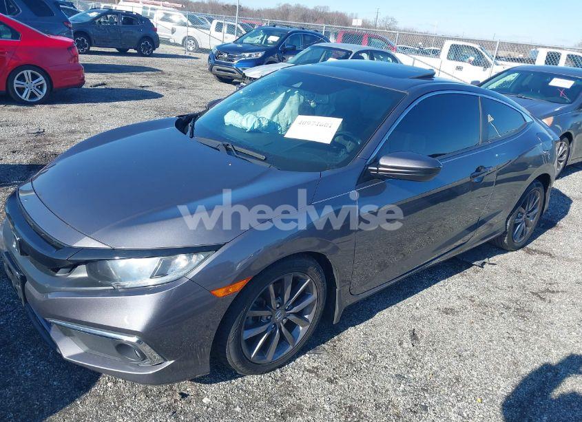 Photo 2 of 2019 Honda Civic EX (VIN 2HGFC3B32KH354662)