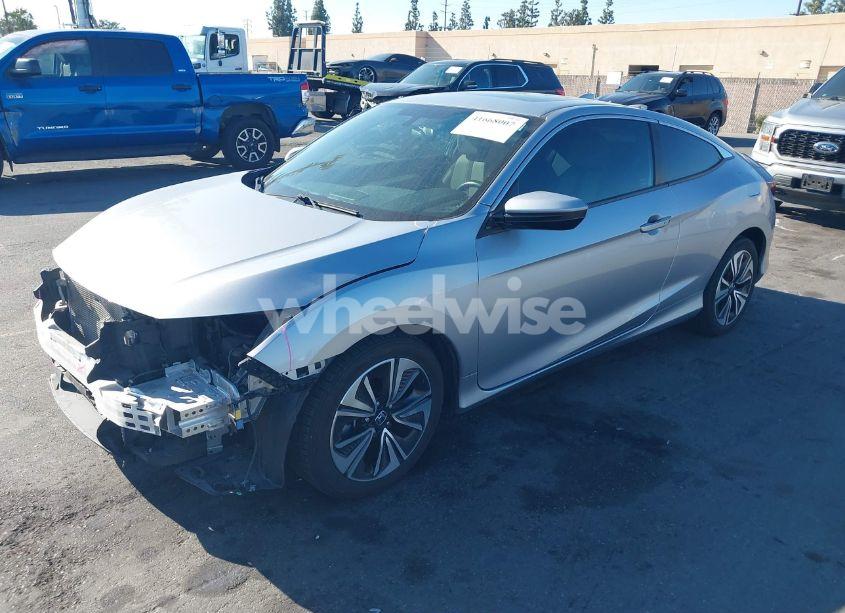 Photo 2 of 2018 Honda Civic EX-T (VIN 2HGFC3B36JH353237)