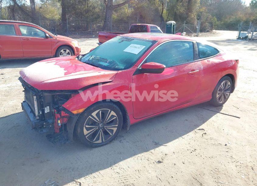 Photo 2 of 2018 Honda Civic EX-T (VIN 2HGFC3B38JH351277)