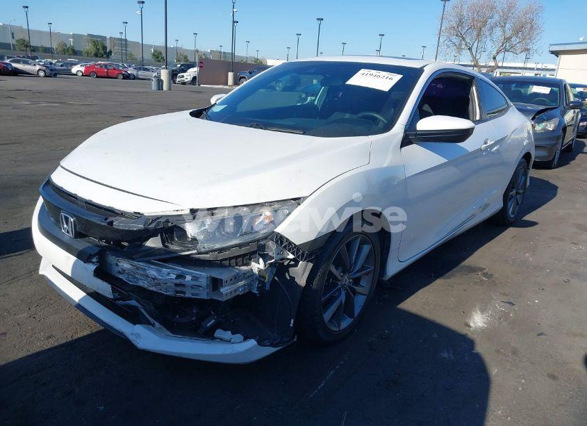 Photo 2 of 2019 Honda Civic EX (VIN 2HGFC3B38KH357484)