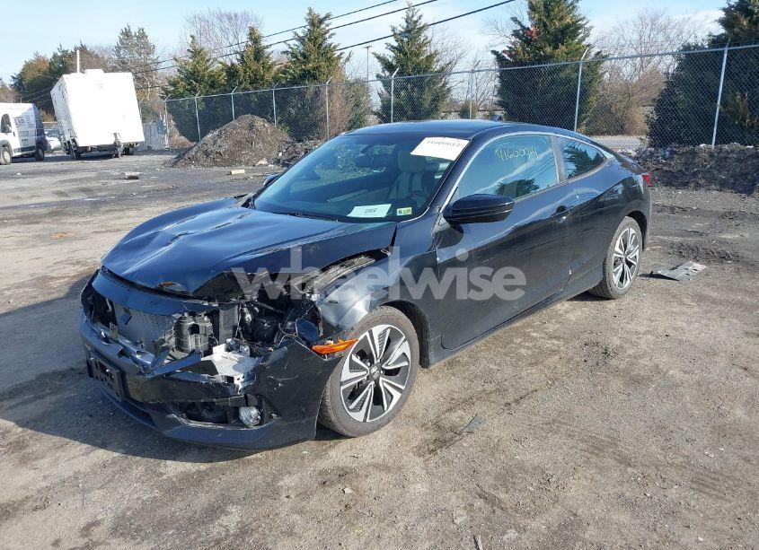 Photo 2 of 2016 Honda Civic EX-L (VIN 2HGFC3B71GH350418)