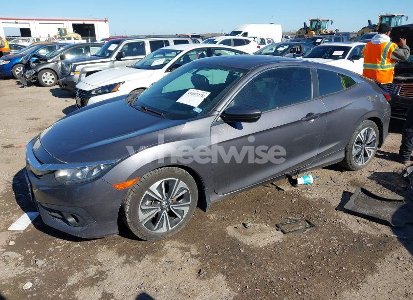 Photo 2 of 2018 Honda Civic EX-L (VIN 2HGFC3B72JH355439)