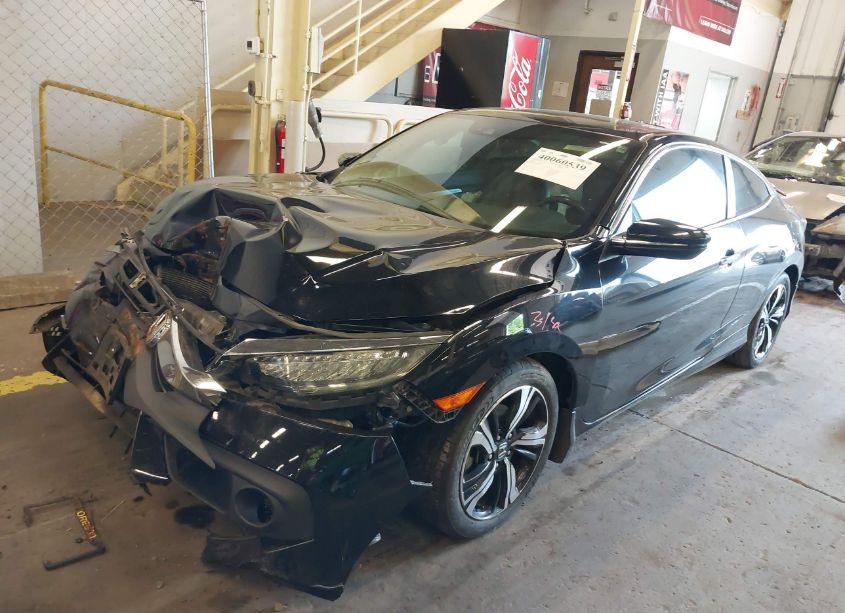 Photo 2 of 2018 Honda Civic TOURING (VIN 2HGFC3B96JH350312)