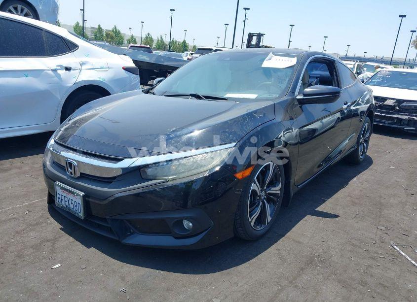 Photo 2 of 2017 Honda Civic TOURING (VIN 2HGFC3B99HH352162)