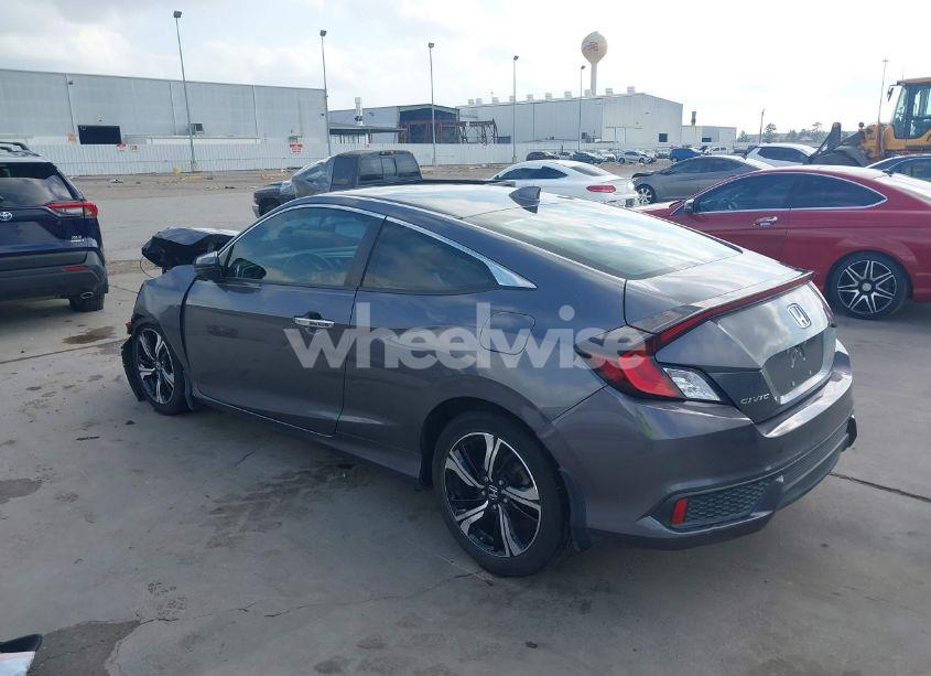 Photo 3 of 2018 Honda Civic TOURING (VIN 2HGFC3B9XJH356050)