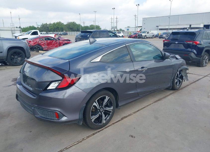 Photo 4 of 2018 Honda Civic TOURING (VIN 2HGFC3B9XJH356050)