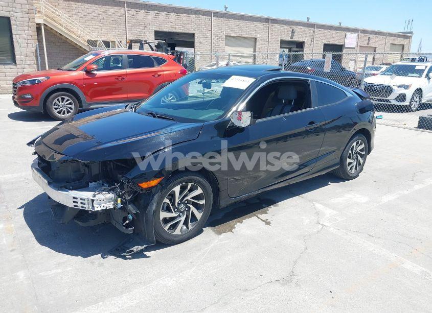 Photo 2 of 2018 Honda Civic LX-P (VIN 2HGFC4B03JH300376)