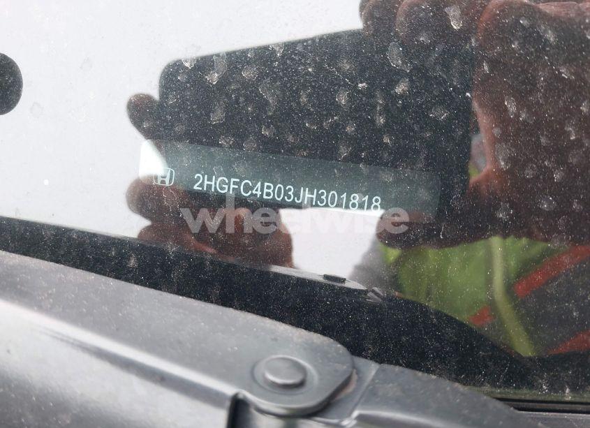 Photo 17 of 2018 Honda Civic LX-P (VIN 2HGFC4B03JH301818)