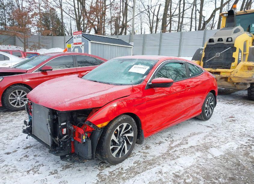 Photo 2 of 2018 Honda Civic LX-P (VIN 2HGFC4B07JH302745)