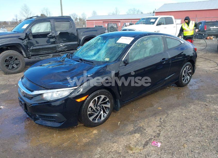 Photo 2 of 2018 Honda Civic LX (VIN 2HGFC4B55JH302965)