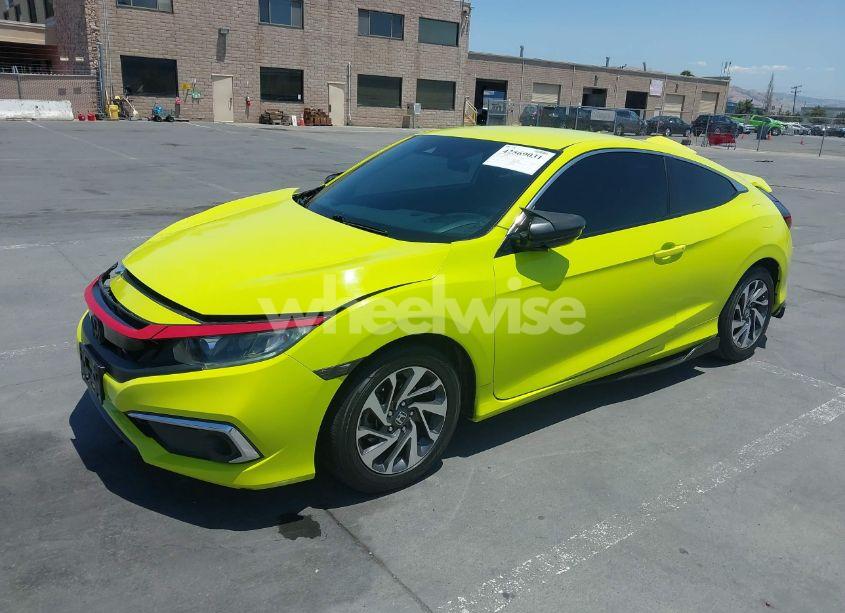 Photo 2 of 2019 Honda Civic LX (VIN 2HGFC4B61KH306201)