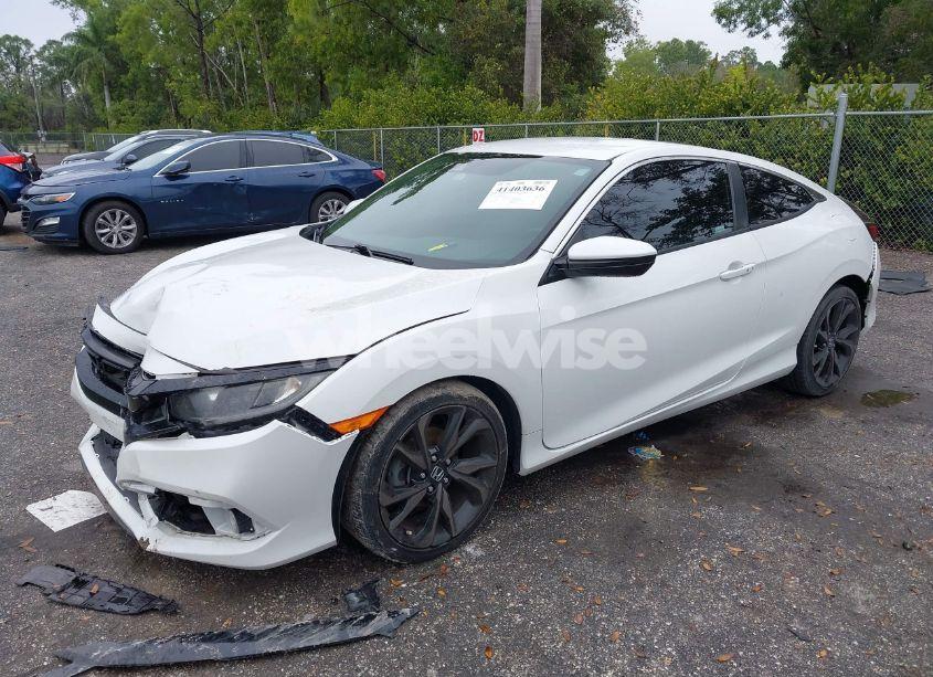 Photo 2 of 2019 Honda Civic SPORT (VIN 2HGFC4B81KH309553)