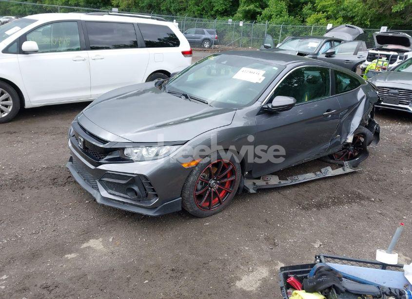 Photo 2 of 2019 Honda Civic SPORT (VIN 2HGFC4B82KH304295)
