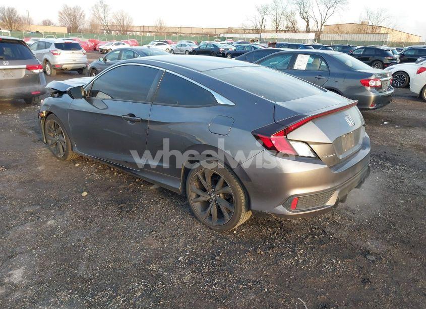 Photo 3 of 2019 Honda Civic SPORT (VIN 2HGFC4B83KH300188)