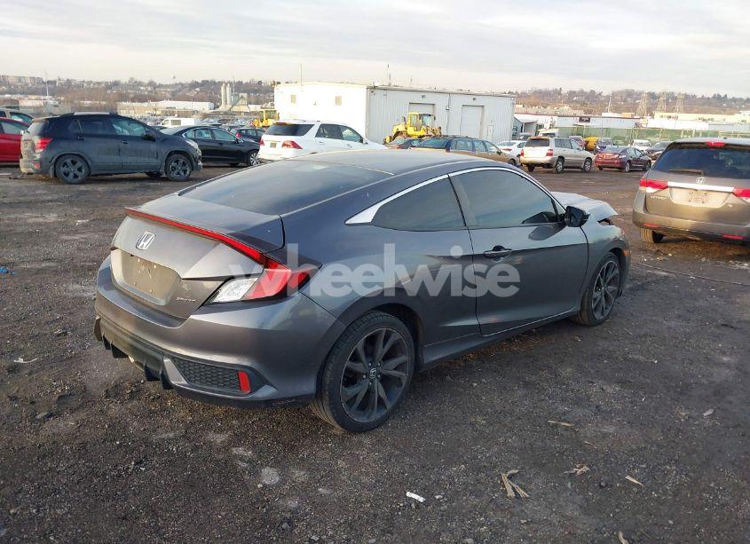 Photo 4 of 2019 Honda Civic SPORT (VIN 2HGFC4B83KH300188)