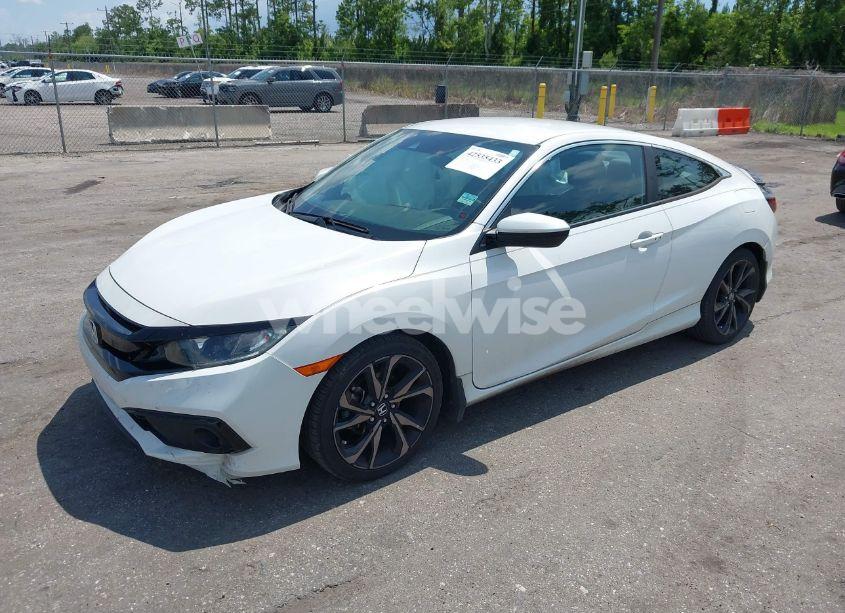 Photo 2 of 2019 Honda Civic SPORT (VIN 2HGFC4B83KH300594)