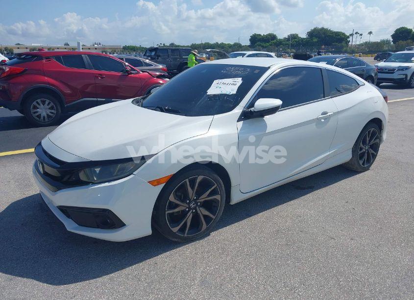 Photo 2 of 2019 Honda Civic SPORT (VIN 2HGFC4B83KH301955)