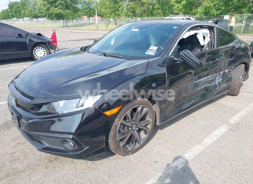 Photo 2 of 2019 Honda Civic SPORT (VIN 2HGFC4B83KH309473)