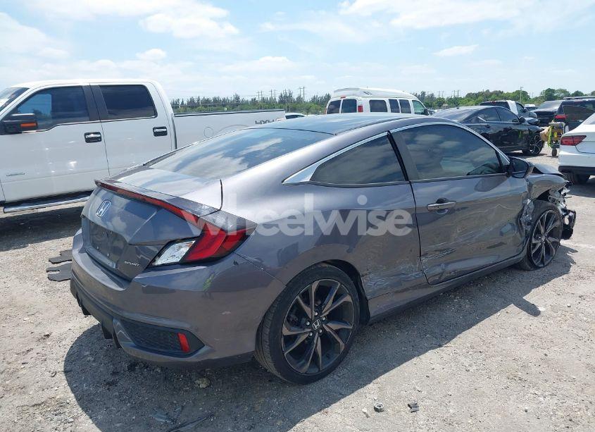 Photo 4 of 2020 Honda Civic SPORT (VIN 2HGFC4B85LH301554)
