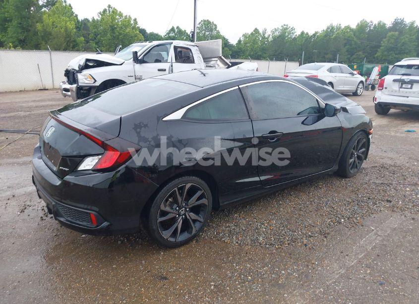 Photo 4 of 2019 Honda Civic SPORT (VIN 2HGFC4B86KH308205)