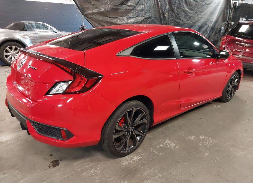 Photo 4 of 2019 Honda Civic SPORT (VIN 2HGFC4B86KH309435)