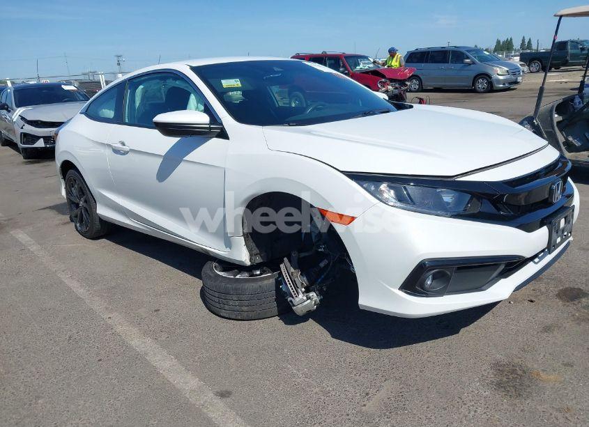 2019 Honda Civic SPORT (VIN 2HGFC4B87KH301098) main photo