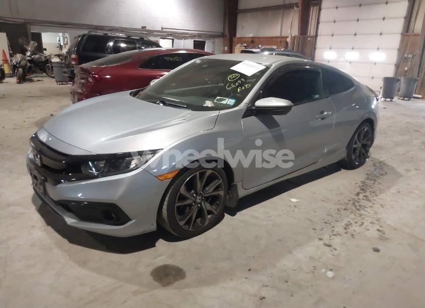 Photo 2 of 2020 Honda Civic SPORT (VIN 2HGFC4B87LH300101)