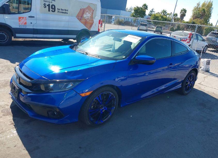 Photo 2 of 2019 Honda Civic SPORT (VIN 2HGFC4B88KH303202)