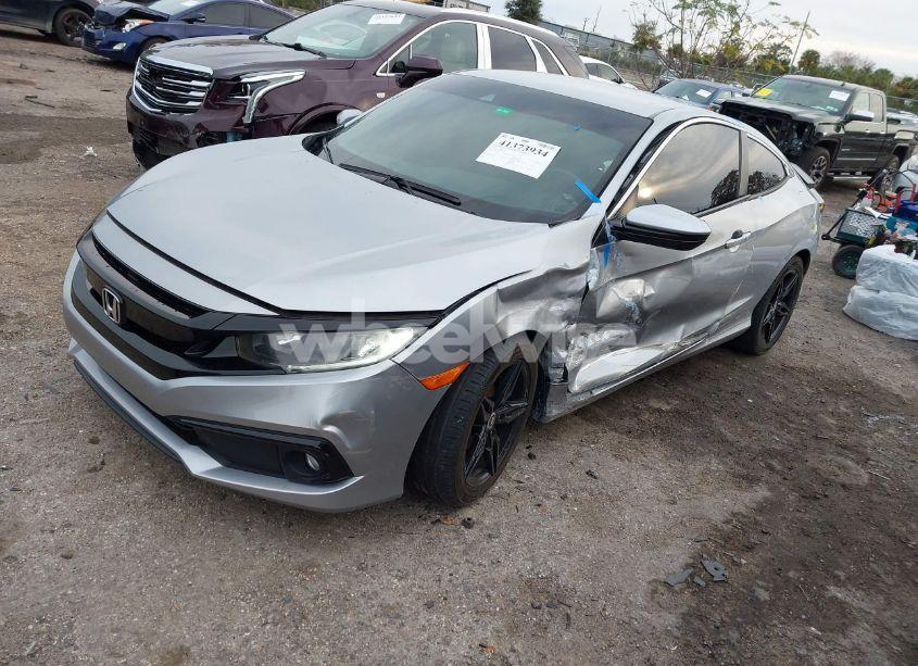 Photo 2 of 2020 Honda Civic SPORT (VIN 2HGFC4B8XLH302859)