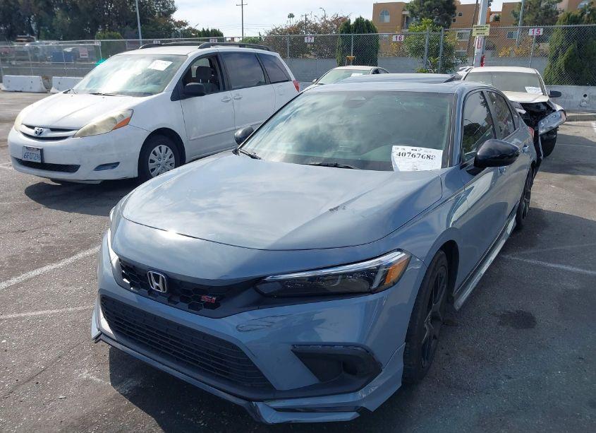 Photo 2 of 2022 Honda Civic SI SEDAN (VIN 2HGFE1E50NH471141)