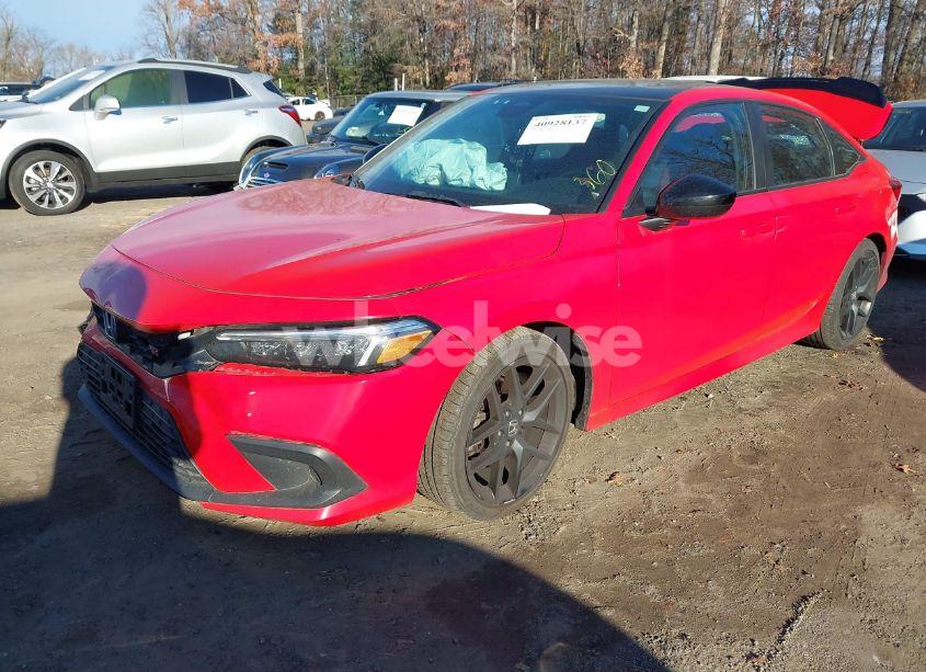 Photo 2 of 2022 Honda Civic SI SEDAN (VIN 2HGFE1E50NH471608)