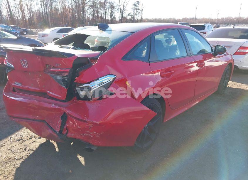 Photo 4 of 2022 Honda Civic SI SEDAN (VIN 2HGFE1E50NH471608)