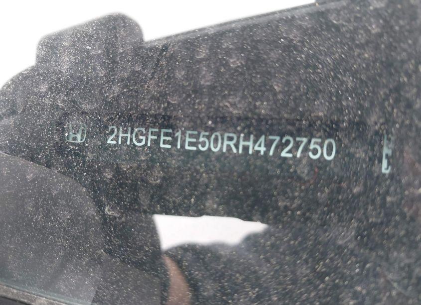 Photo 17 of 2024 Honda Civic SI SEDAN (VIN 2HGFE1E50RH472750)