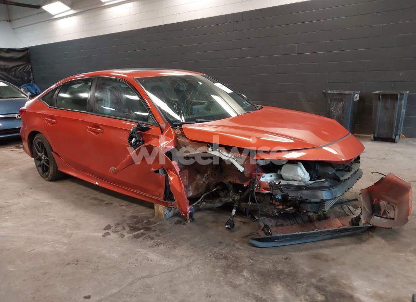 2022 Honda Civic SI SEDAN (VIN 2HGFE1E52NH471710) main photo