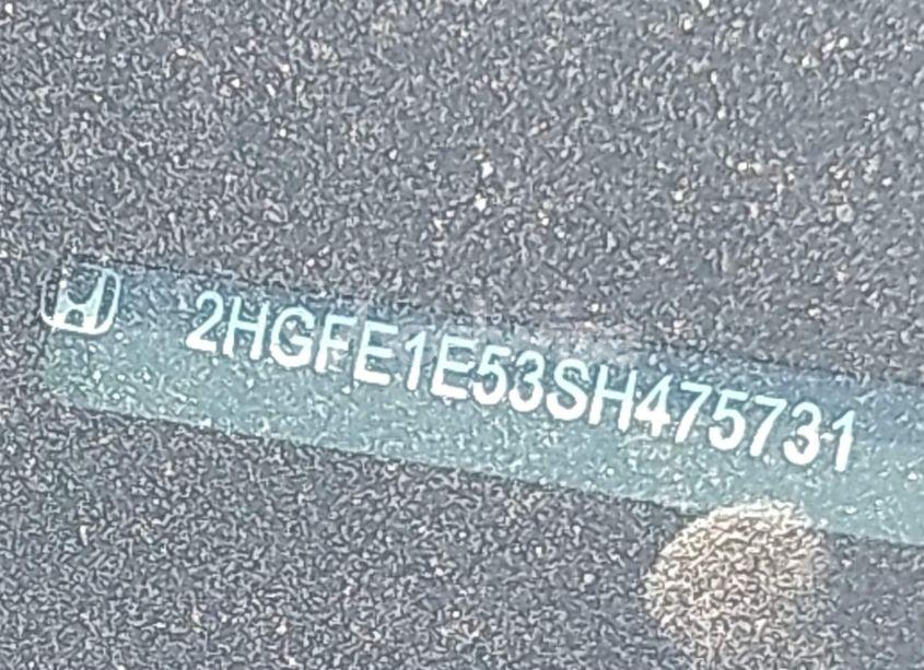 Photo 9 of 2025 Honda Civic SI BASE W/HIGH PERFORMANCE SUMMER TIRES/ (VIN 2HGFE1E53SH475731)