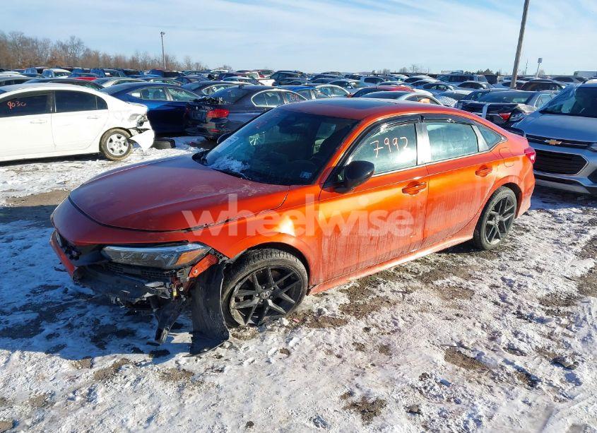 Photo 2 of 2022 Honda Civic SI SEDAN (VIN 2HGFE1E54NH473250)