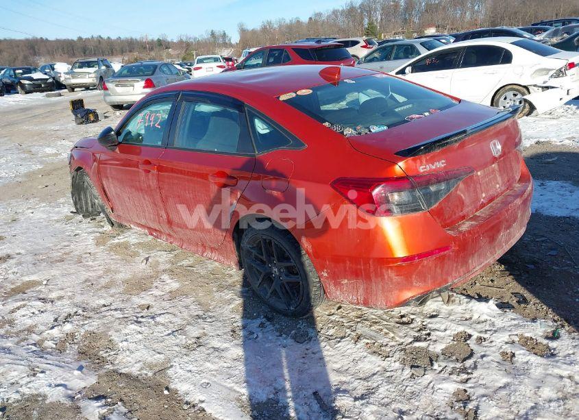 Photo 3 of 2022 Honda Civic SI SEDAN (VIN 2HGFE1E54NH473250)
