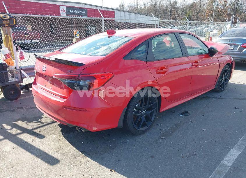 Photo 4 of 2024 Honda Civic SI SEDAN (VIN 2HGFE1E56RH475619)