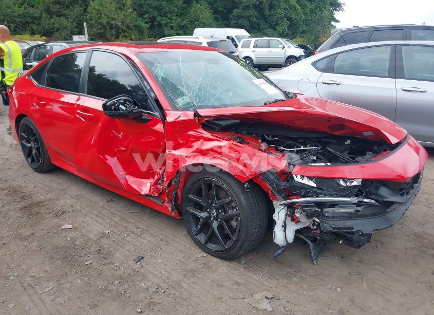 2022 Honda Civic SI SEDAN (VIN 2HGFE1E59NH474782) main photo