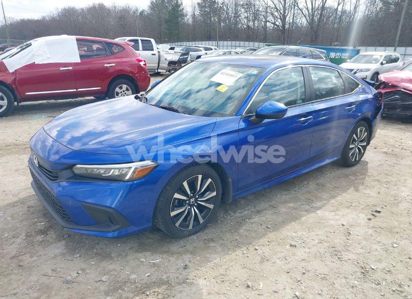 Photo 2 of 2022 Honda Civic EX (VIN 2HGFE1F70NH323524)