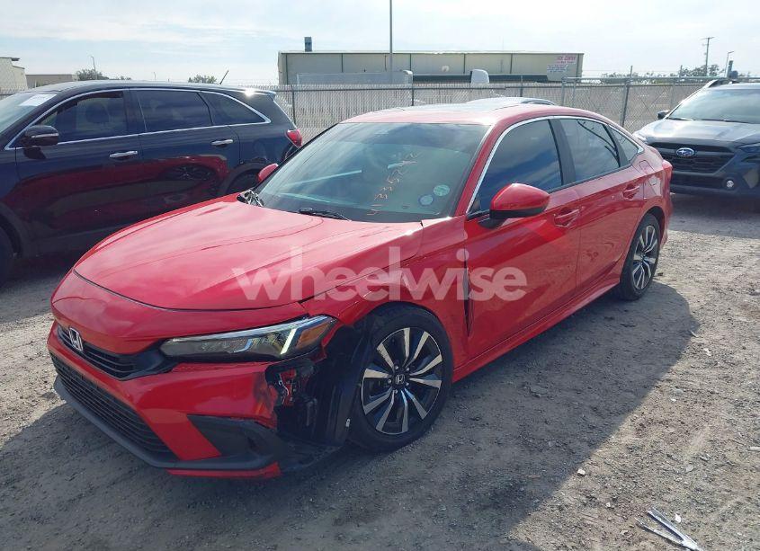 Photo 2 of 2022 Honda Civic EX (VIN 2HGFE1F71NH315965)