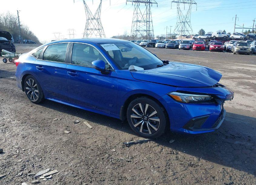 2022 Honda Civic EX (VIN 2HGFE1F71NH317022) main photo