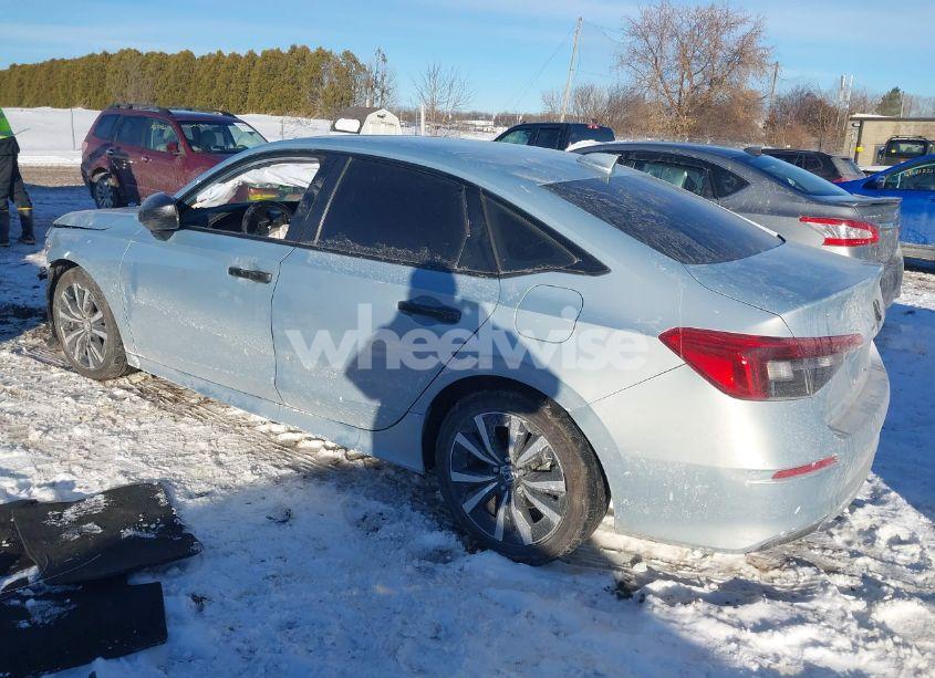 Photo 3 of 2023 Honda Civic EX /EX W/O BSI (VIN 2HGFE1F71PH302958)