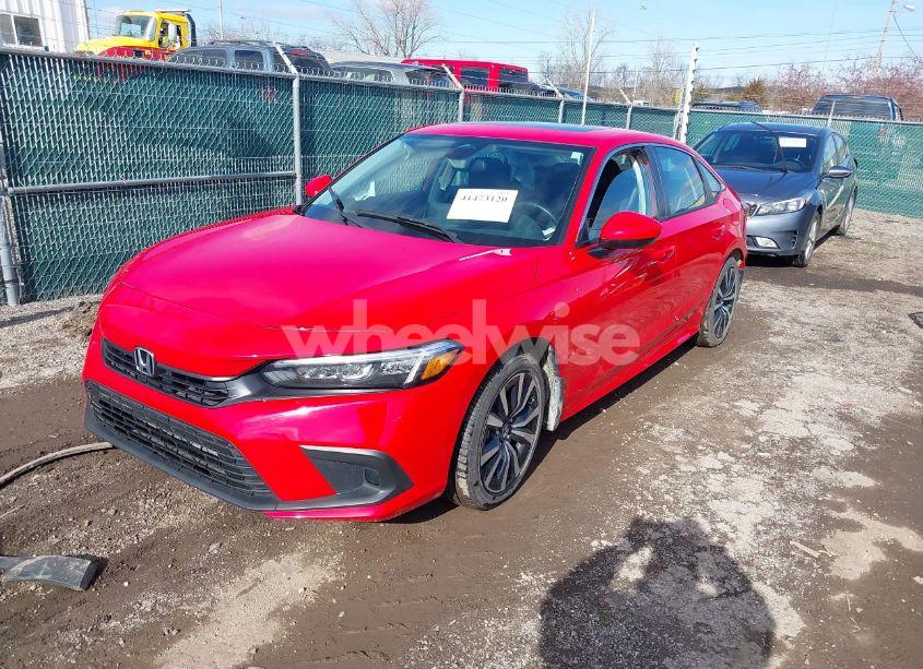 Photo 2 of 2023 Honda Civic EX /EX W/O BSI (VIN 2HGFE1F71PH322143)