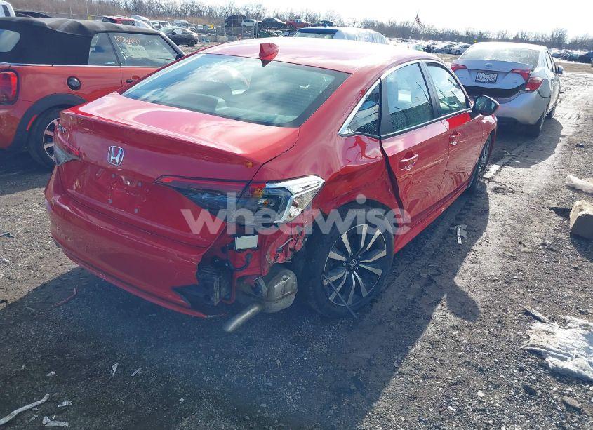 Photo 4 of 2023 Honda Civic EX /EX W/O BSI (VIN 2HGFE1F71PH322143)