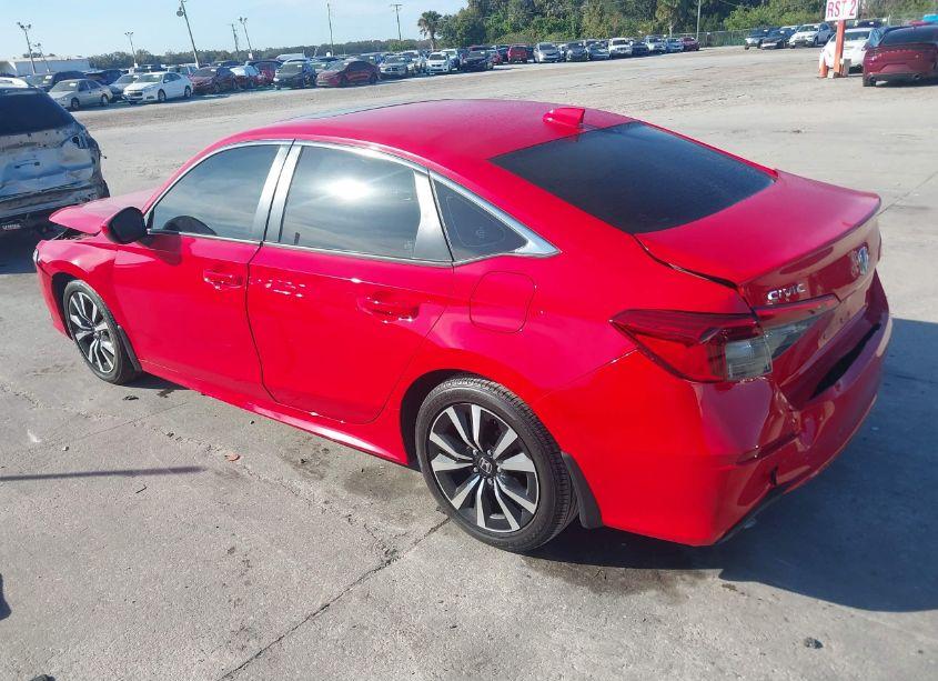 Photo 3 of 2022 Honda Civic EX (VIN 2HGFE1F72NH328935)